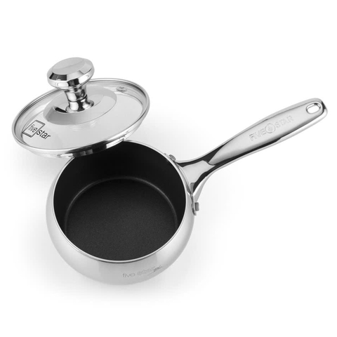 Quánh chống dính Fivestar 3 lớp dáng quả táo 12cm