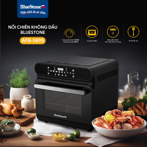 Nồi chiên không dầu hơi nước Bluetones AFB5895 - 24L