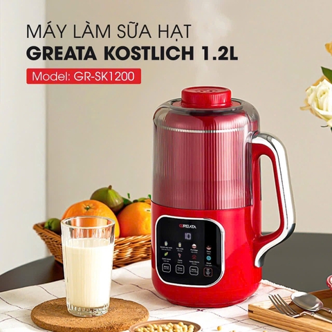 Máy làm sữa hạt Greata Kostlich 1.2L