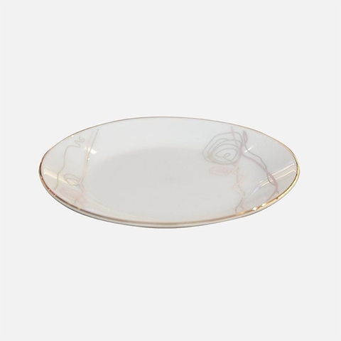 Đĩa sâu Opal Dây huyền bí 22cm - 317PLD