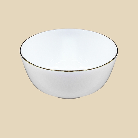 Bát cơm đáy to Opal Trắng 11cm - 765PO