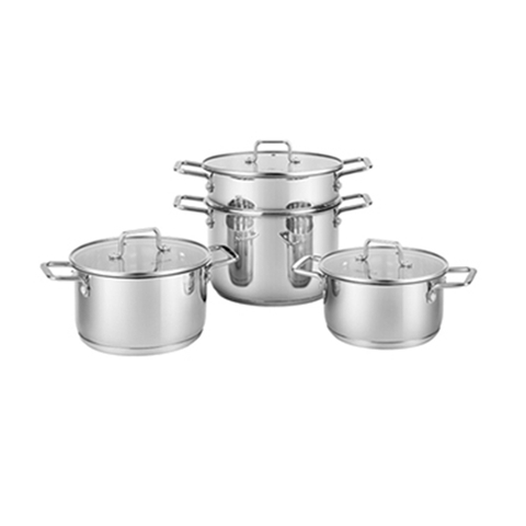 Bộ nồi inox 5 món Smartcook Mini SM2303S 16,18,20cm