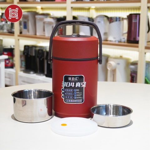Cặp lồng inox 304 Lunchbox 0218-2.6L