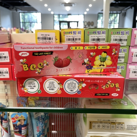 Kem đánh răng trẻ em các vị Bee HQ