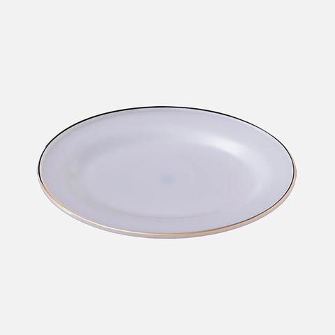 Đĩa oval Opal Trắng 28cm - 950PO
