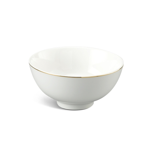 Bát cơm Jasmine - viền chỉ vàng 11cm