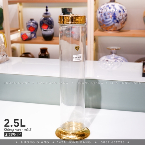 Bình rượu HQ không van mã 21 - 2.5L