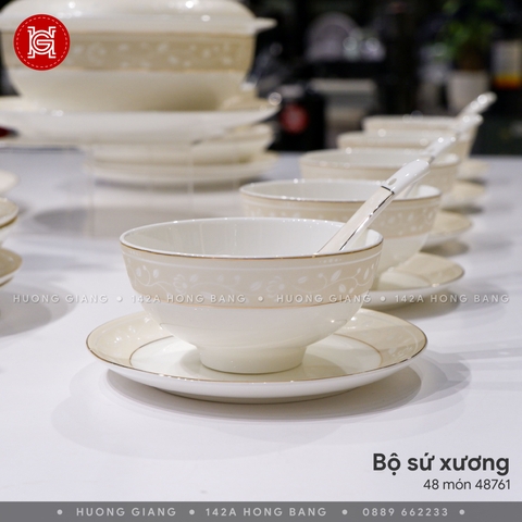 Bộ đồ ăn Sứ Xương 48 món 48761