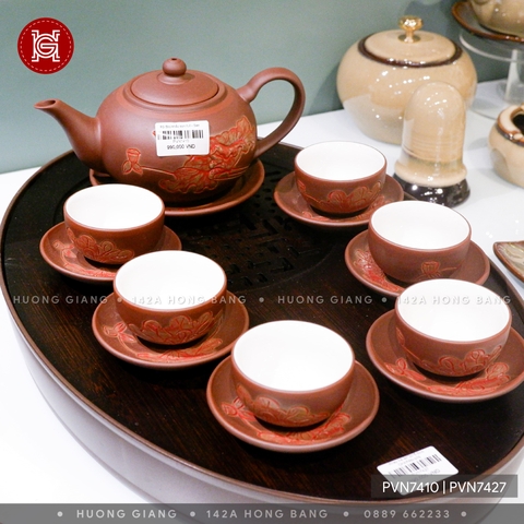 Bộ đào khắc sen full