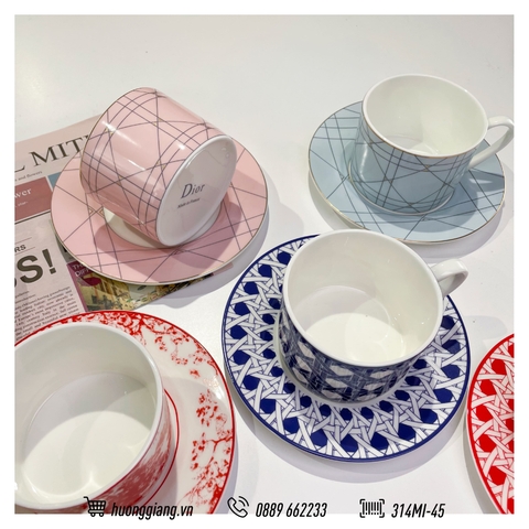 Bộ dior chén đĩa pvn120