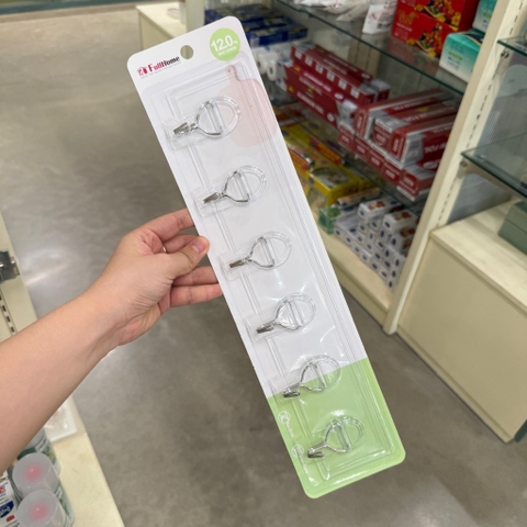 Thanh móc treo dán tường Fullhome chịu lực 12kg/thanh HY9217