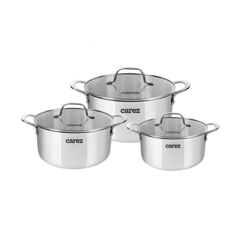Bộ nồi 3 món cao cấp Carez CPC871SI-03