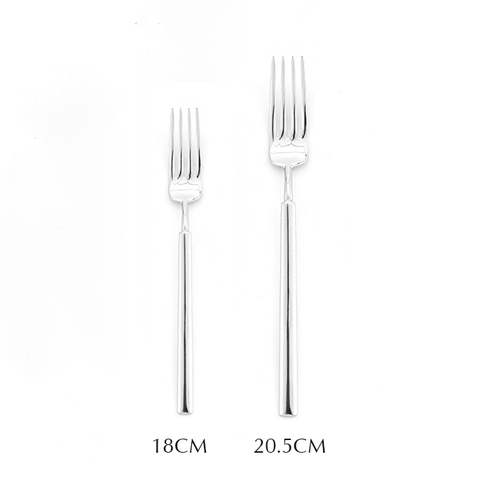 Dĩa 4 răng cán dẹt 18cm