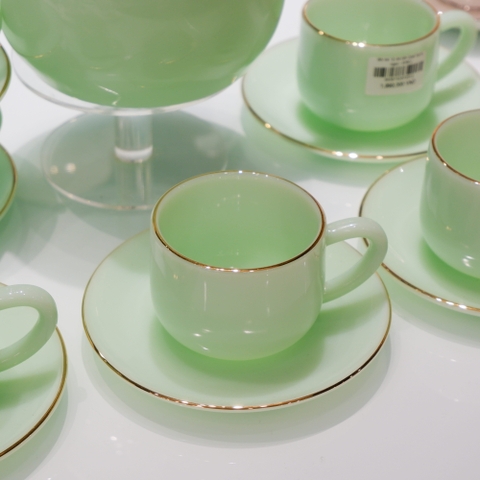 Bộ trà 12 chi tiết Opal Xanh ngọc - 606CJ