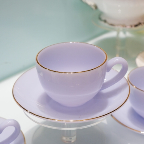 Bộ trà 12 chi tiết Opal màu tím - 606CL