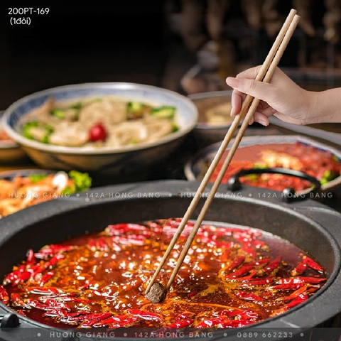 Đũa xào ĐL tem đen loại 1