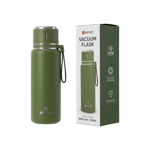 Bình giữ nhiệt inox 304 Elmich EL1455OV dung tích 750ml