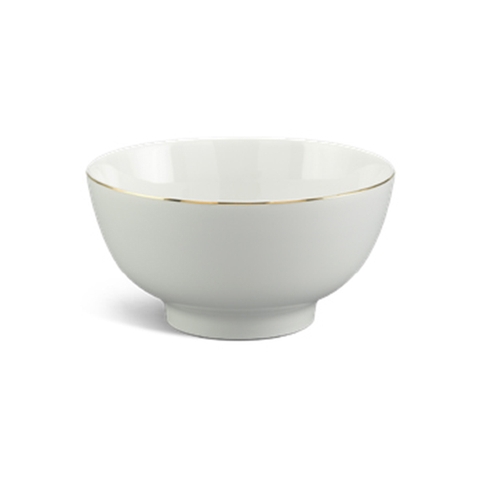 Tô cao Jasmine - viền chỉ vàng 15cm