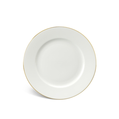 Đĩa tròn Jasmine - viền chỉ vàng 22cm