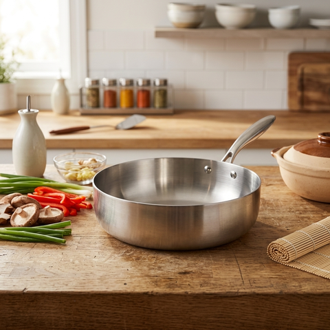 Chảo inox đúc nguyên khối INOXPRAN