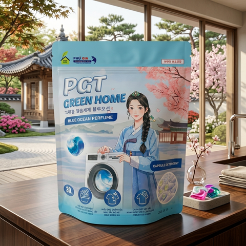 Viên giặt PGT green home