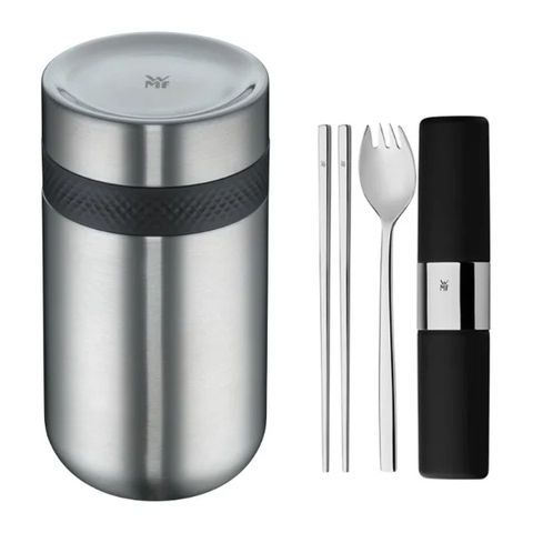 Hộp cơm WMF 500ml + 200ml+ đũa thìa