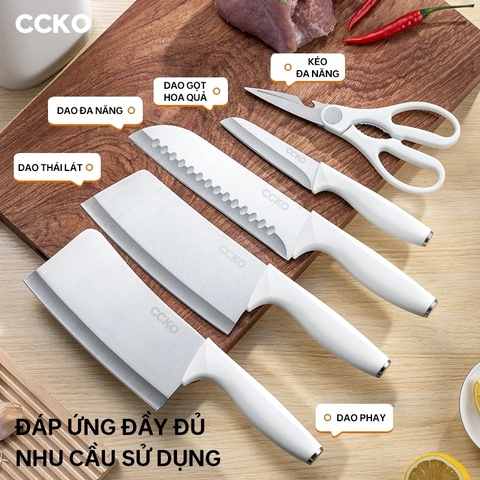 Bộ dao 6 món CCKO CK9828