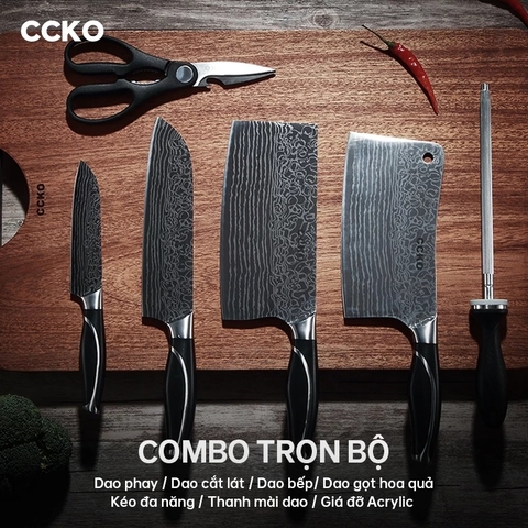 Bộ dao nhà bếp CCKO CK9822