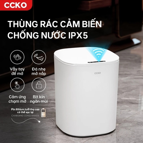 Thùng rác cảm ứng CCKO 14L CK9927