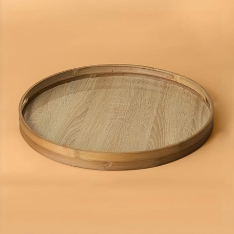 Khay gỗ mâm bộ mặt trời