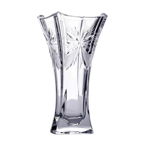 Lọ hoa bó mạ mài nơ 30cm