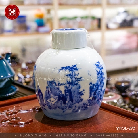 Lọ chè tròn dong HL12