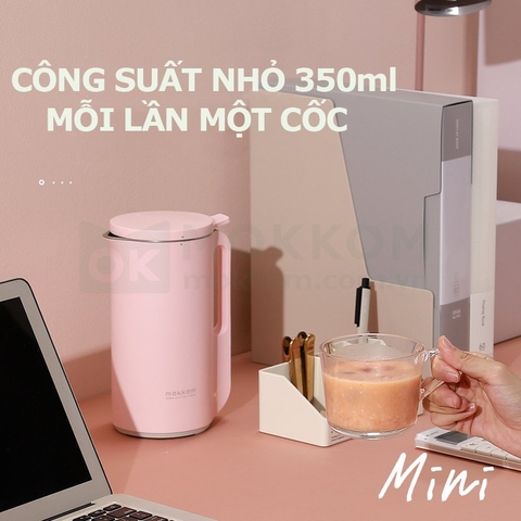 Máy làm sữa hạt Mokkom 350ml MK240A-5