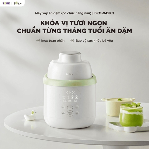 Máy xay nấu đa năng Bear 0.35L BFM 045KN