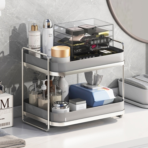 Giá úp cốc kim loại khay xám 3144
