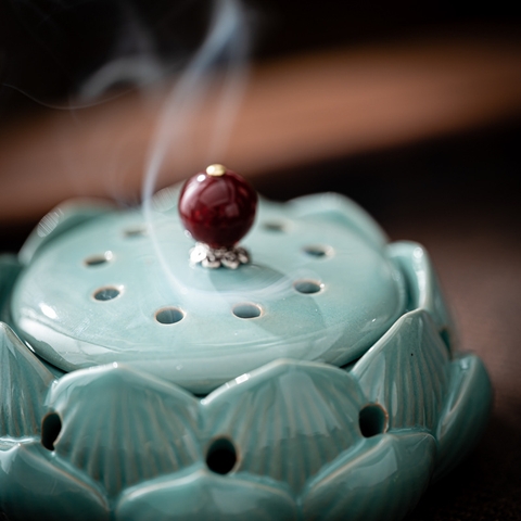 Lư trầm hương gốm L0034