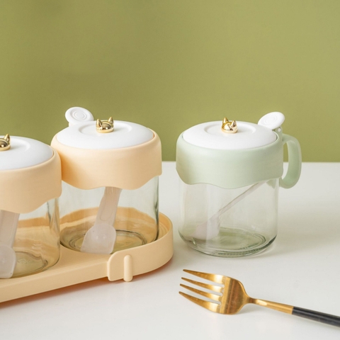 Bộ gia vị 3c kèm thìa 2084