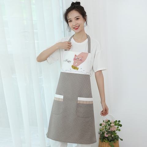 Tạp dề thêu 38