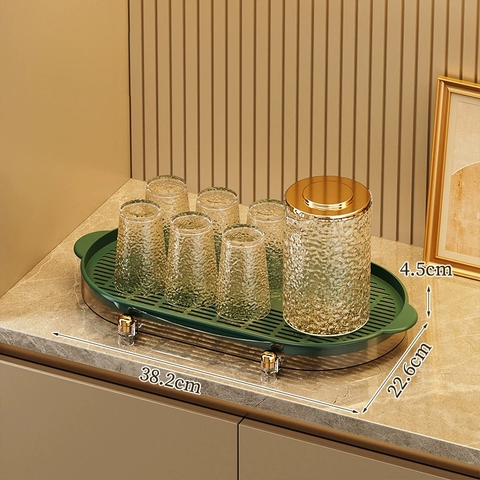 Khay 2 lớp 23x38cm 2361