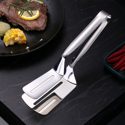 Kẹp thực phẩm inox bản rộng 25cm 2905