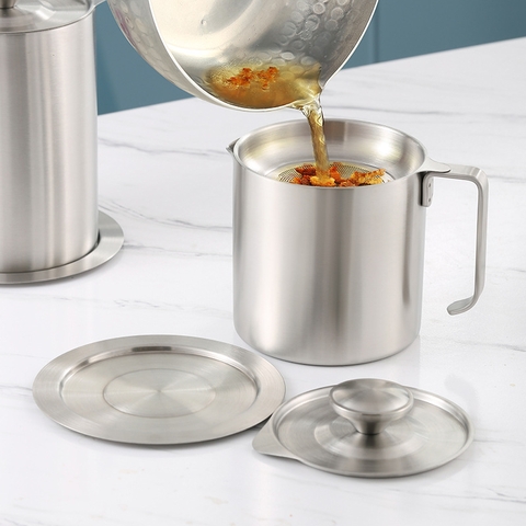 Ca lọc dầu inox 1000ml -68