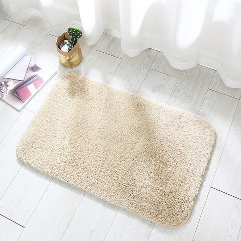 Thảm lông cừu trơn mềm 40*60
