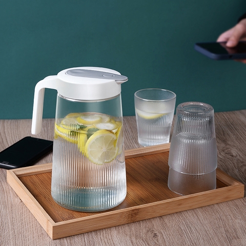 Bộ cốc bình thuỷ tinh 1,3L LSHZH004