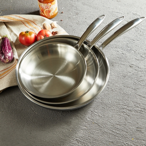 Chảo inox lòng trơn chockmen