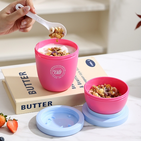 Cốc đựng yến mạch, salad 300+550ml HB3055