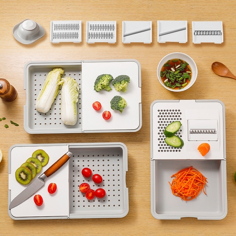 Thớt nhà bếp đa chức năng 6in1 LW01650