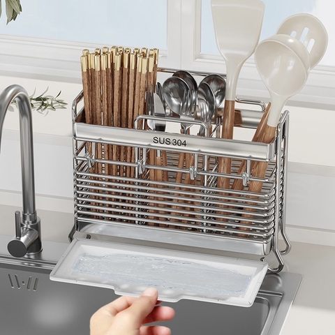 Hộp đựng đũa đa năng inox 304