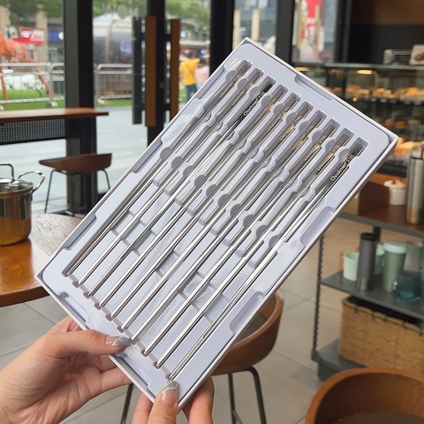 Hộp đũa 10 đôi có vân Chockmen CKM59