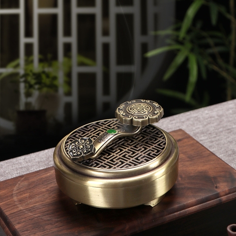 Lư trầm hương như ý L0250