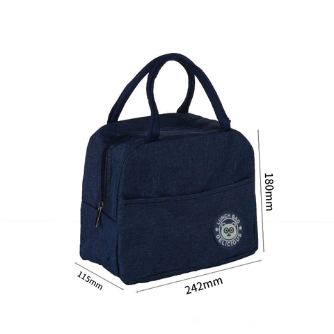 Túi giữ nhiệt đựng hộp cơm 24x18x11cm